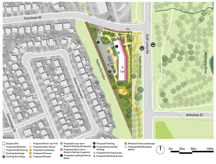 Fanshaw - Site Map